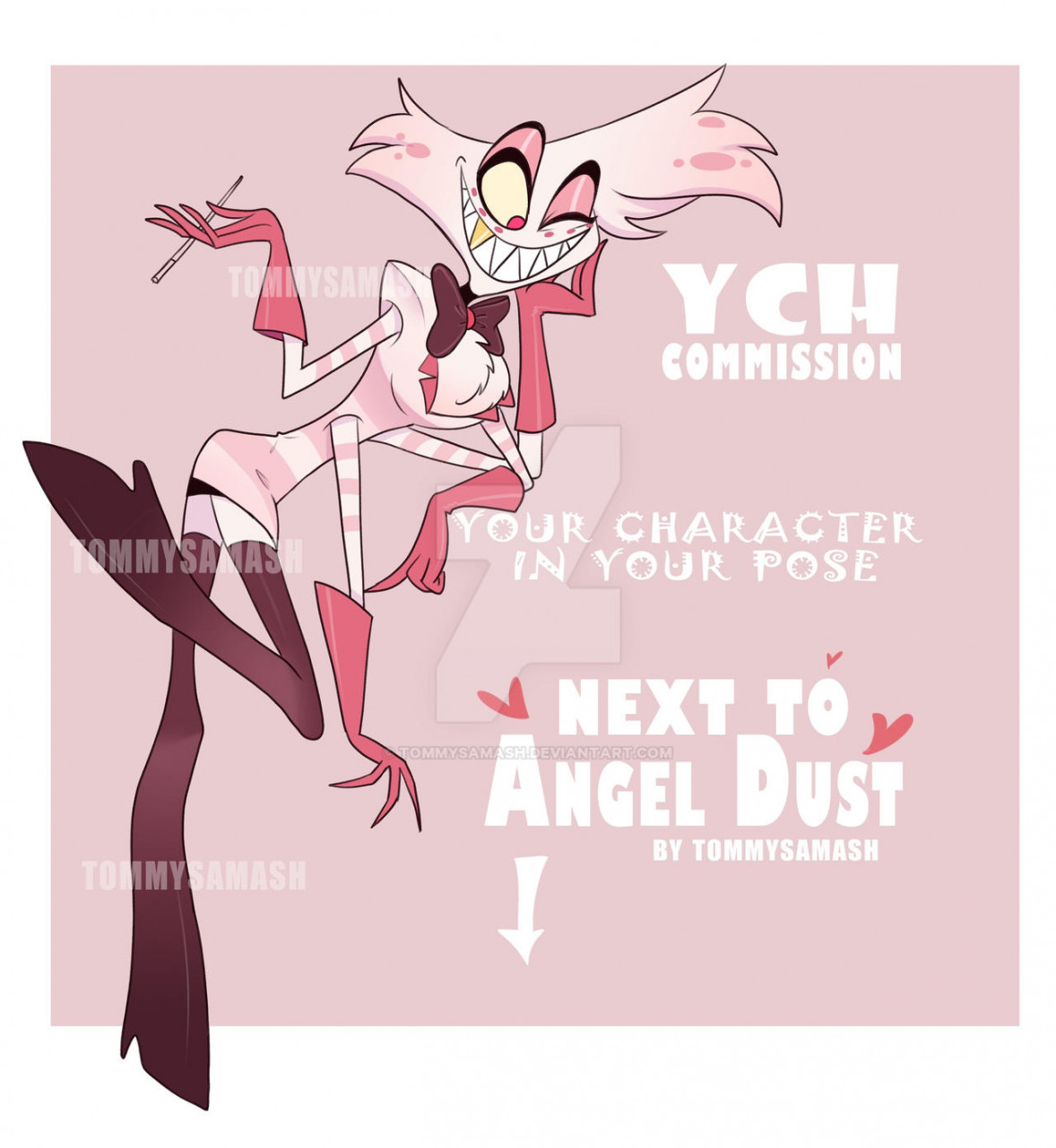 Angel Hazbin Hotel YCH Commission [CLOSED] by SamashTommy -- Fur Affinity  [dot] net