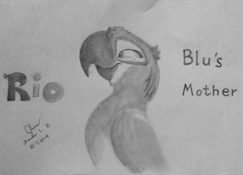 Rio Blu S Mother By Sammfeatblueheart Fur Affinity Dot Net