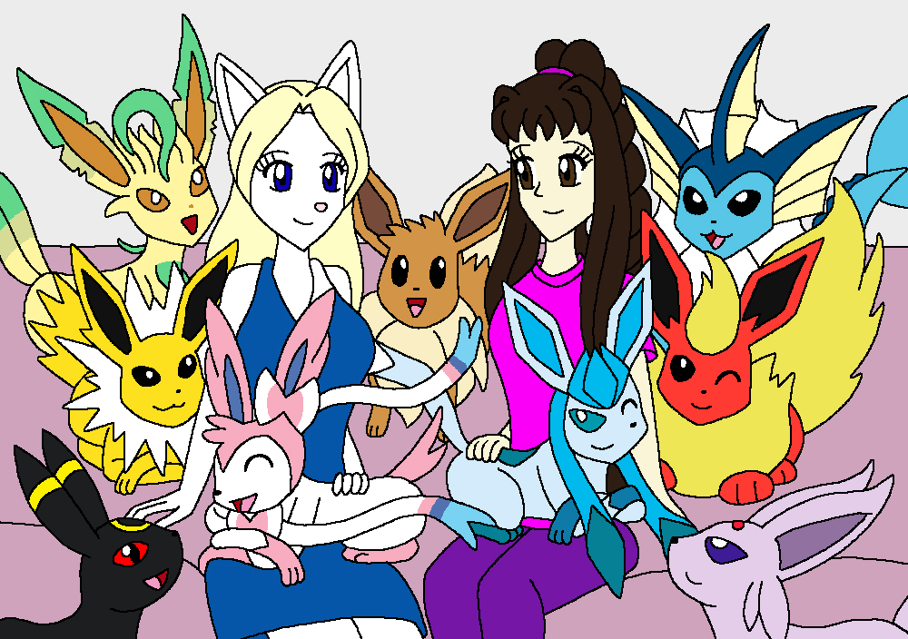 Part 3 My Eeveelution family is here! (And Samm too) — Weasyl