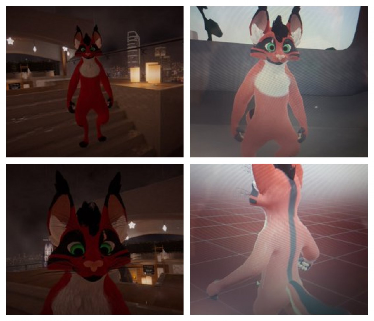 PSX style VrChat avatars by SpikeTrap -- Fur Affinity [dot] net