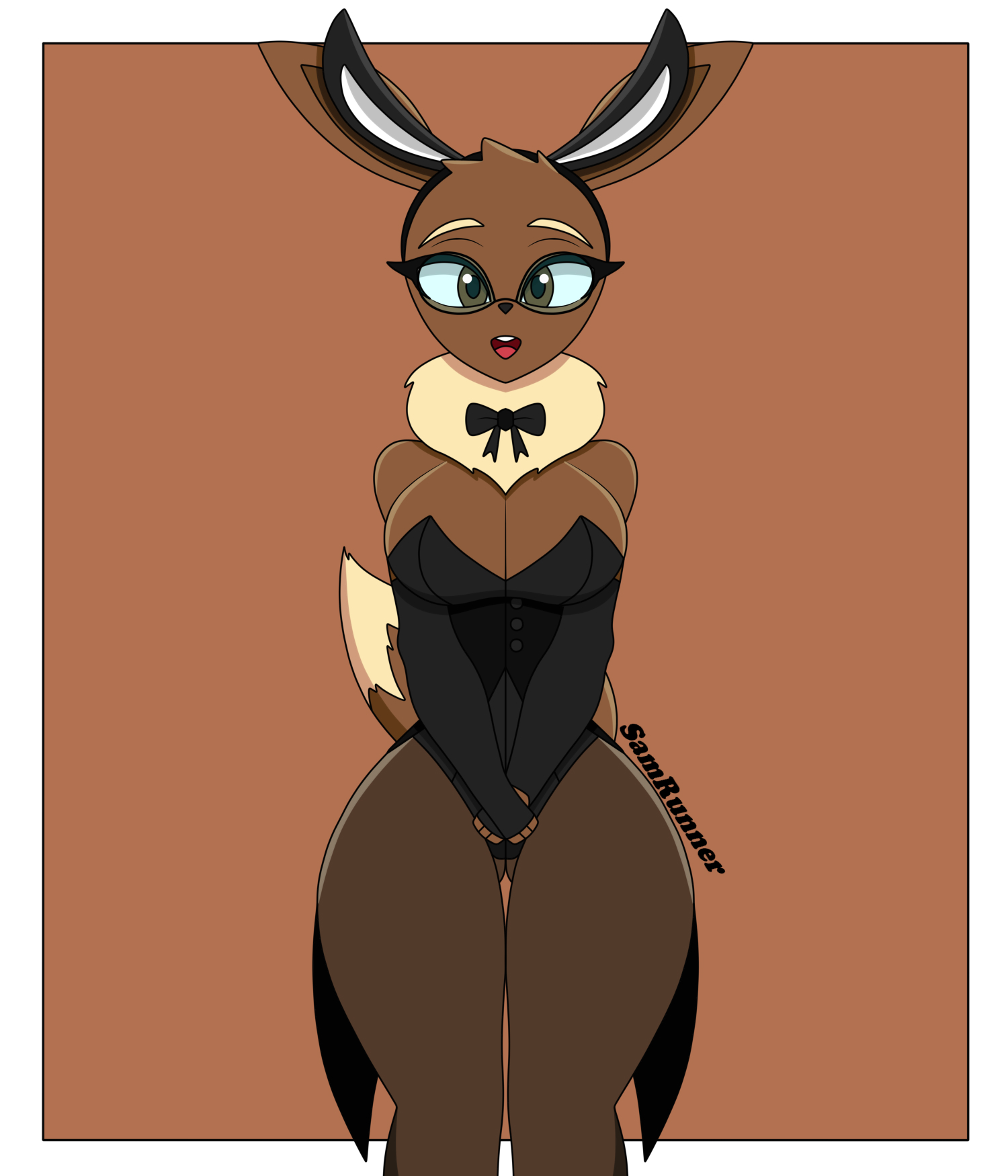 Bunny Eevee by SamRunner -- Fur Affinity [dot] net