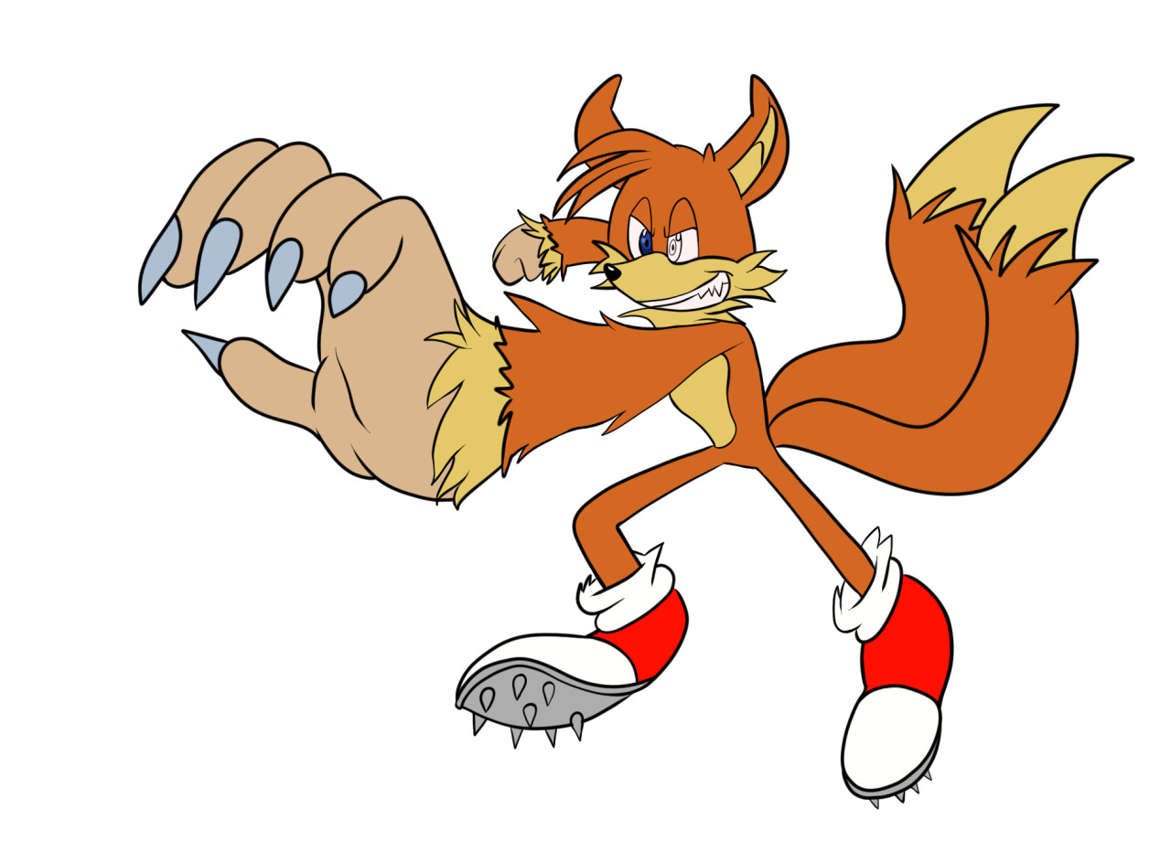 Tails werefox