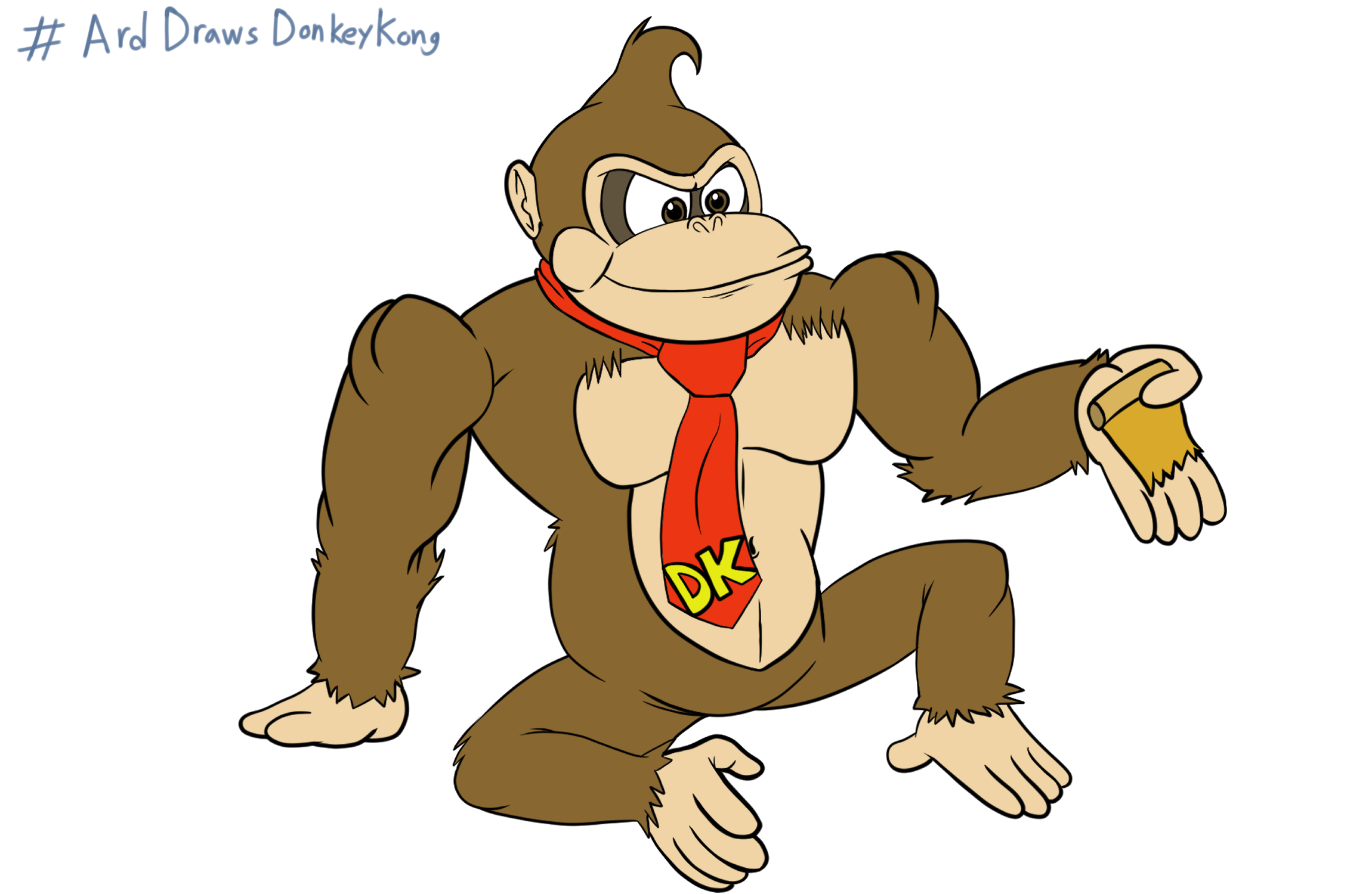 Diddy Kong Drawing