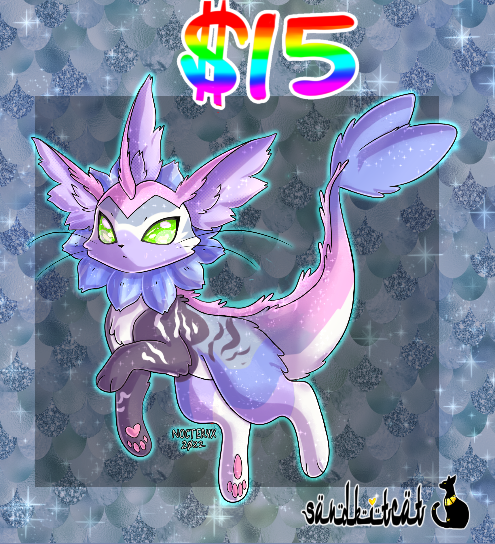 Colors Live - Vaporeon! - But inverted colors by Im_a_Dragon