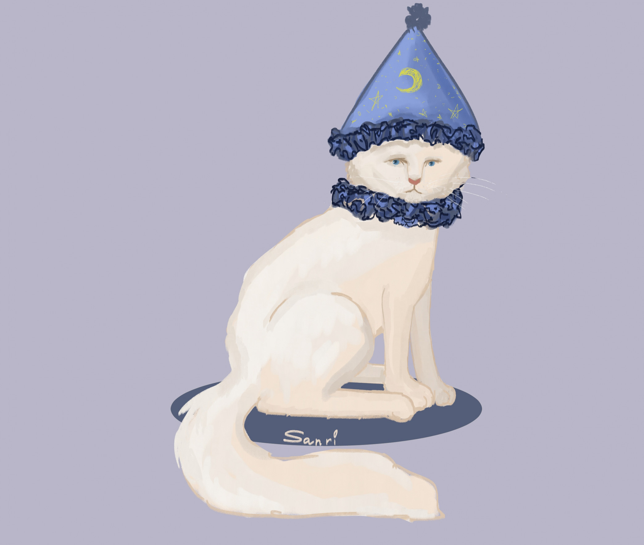 Smurf Cat by kanashii_no_tsuki -- Fur Affinity [dot] net