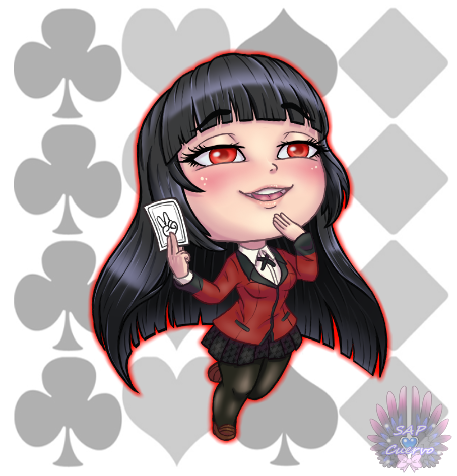 Yumeko de kakegurui🌸💵💵 by Sap-Cristal -- Fur Affinity [dot] net