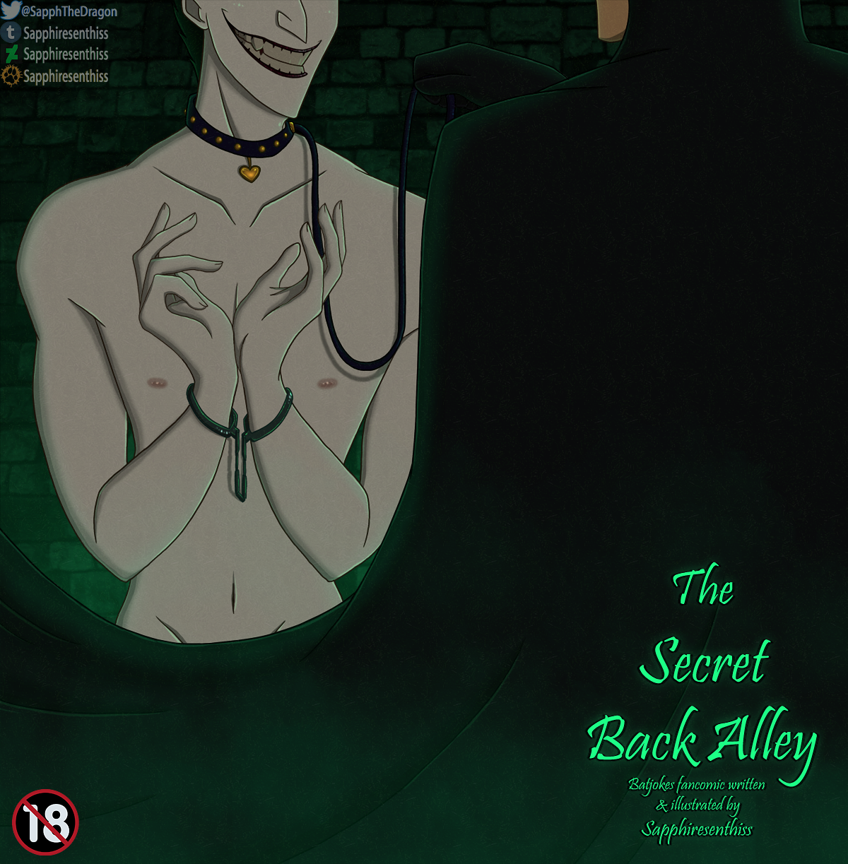 The Secret Back Alley (BATJOKES COMIC COVER) by Sapphiresenthiss -- Fur  Affinity [dot] net