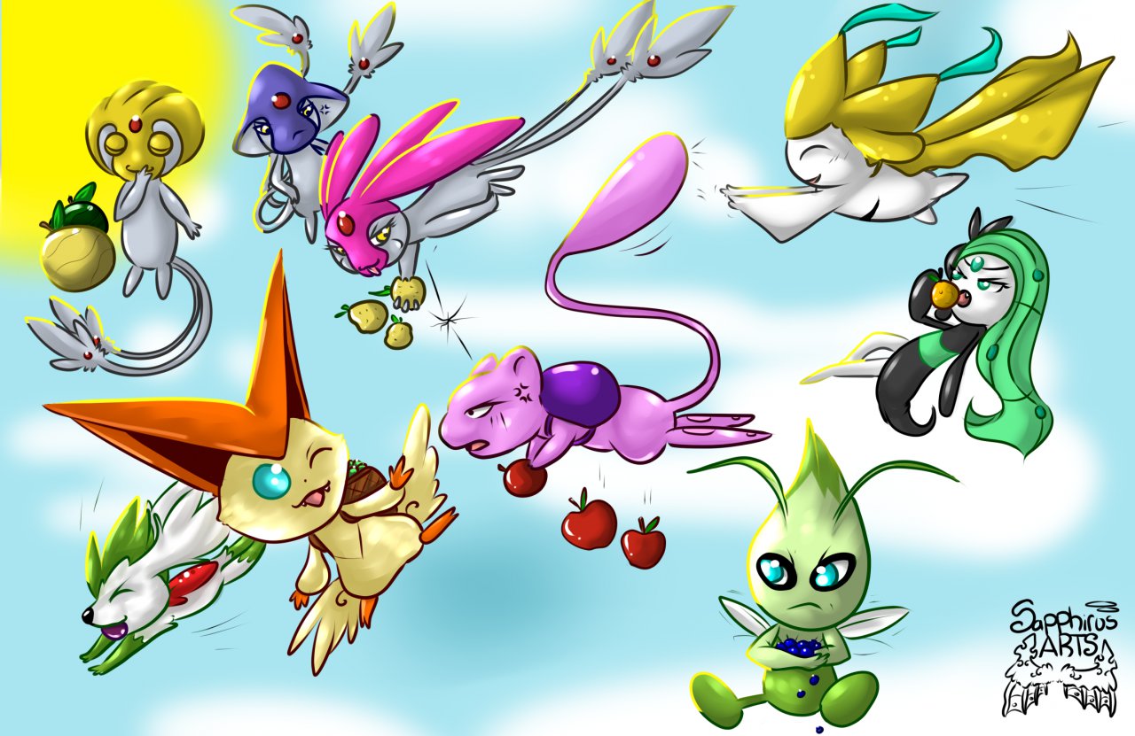 Legendary fruit race pokemon by sapphirus fur affinity dot net