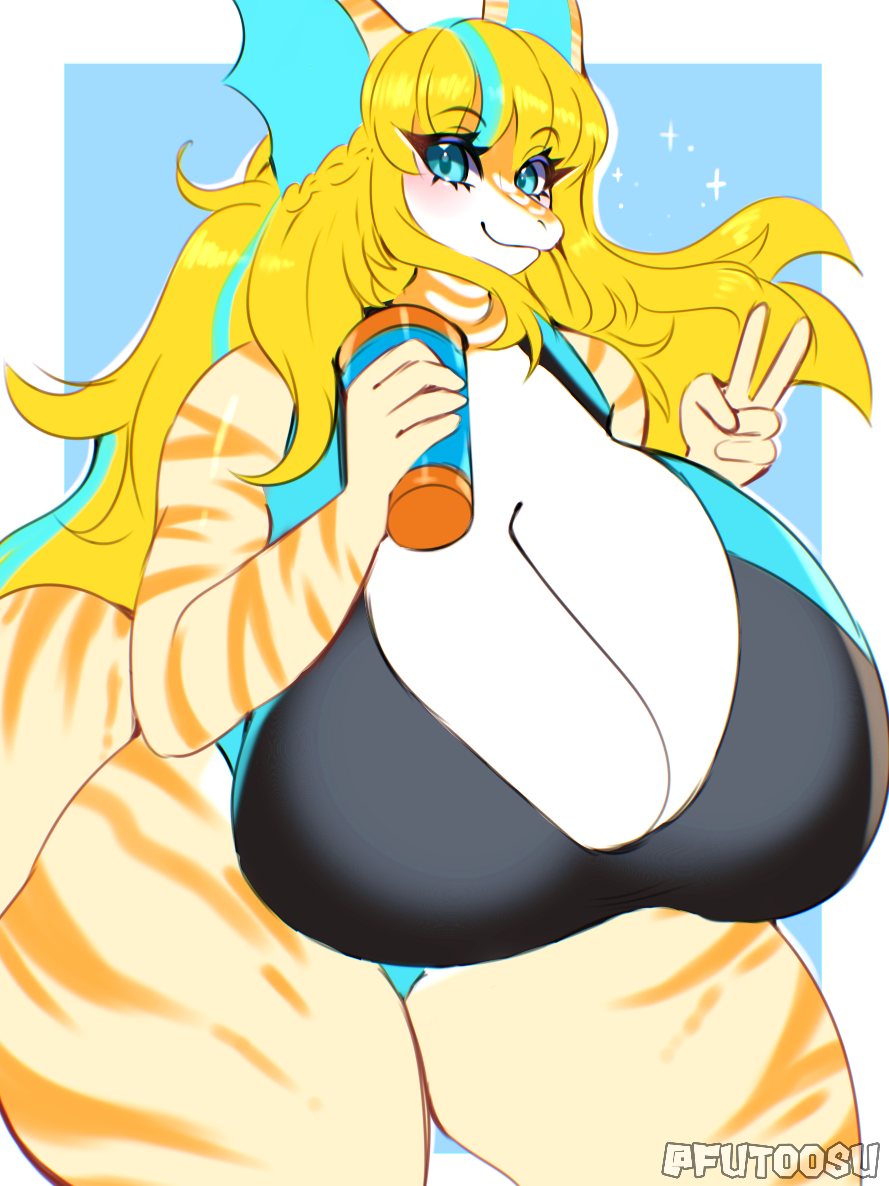 Big ol bouncing titties by Sashi-Chan -- Fur Affinity [dot] net