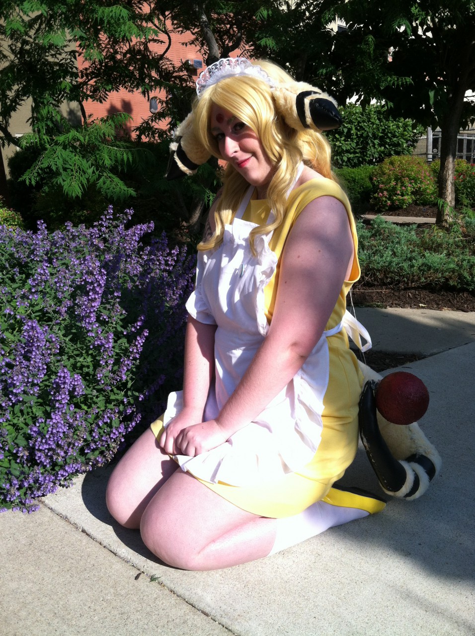 Ampharos Gijinka 1 by sassywelshgiraffe Fur Affinity dot net