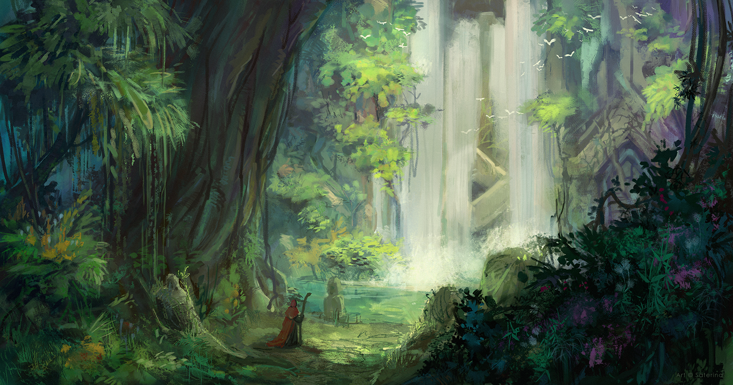 Patreon Reward The Jungle Temple By Saterina Fur Affinity Dot Net