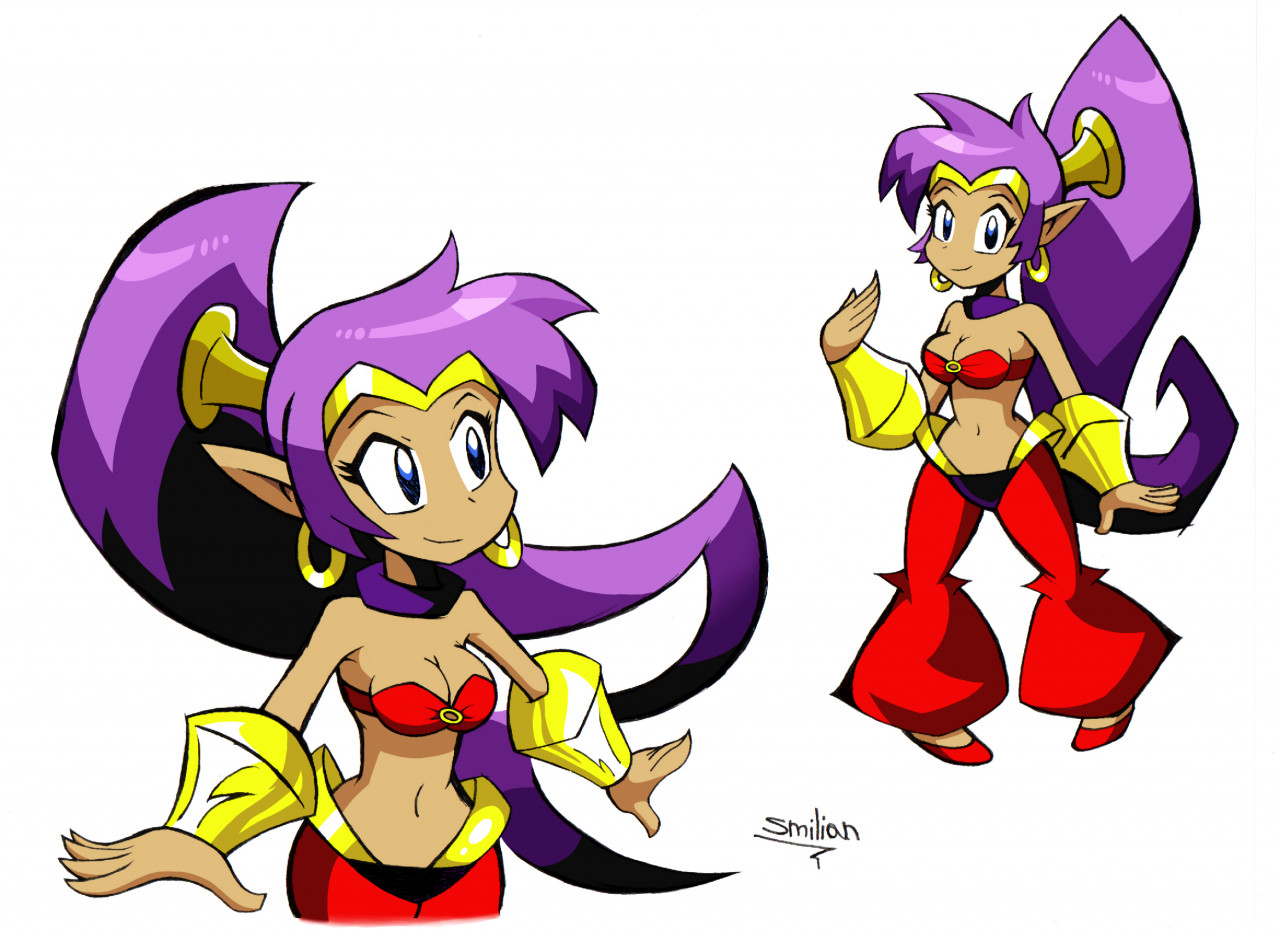 Shantae body pillow