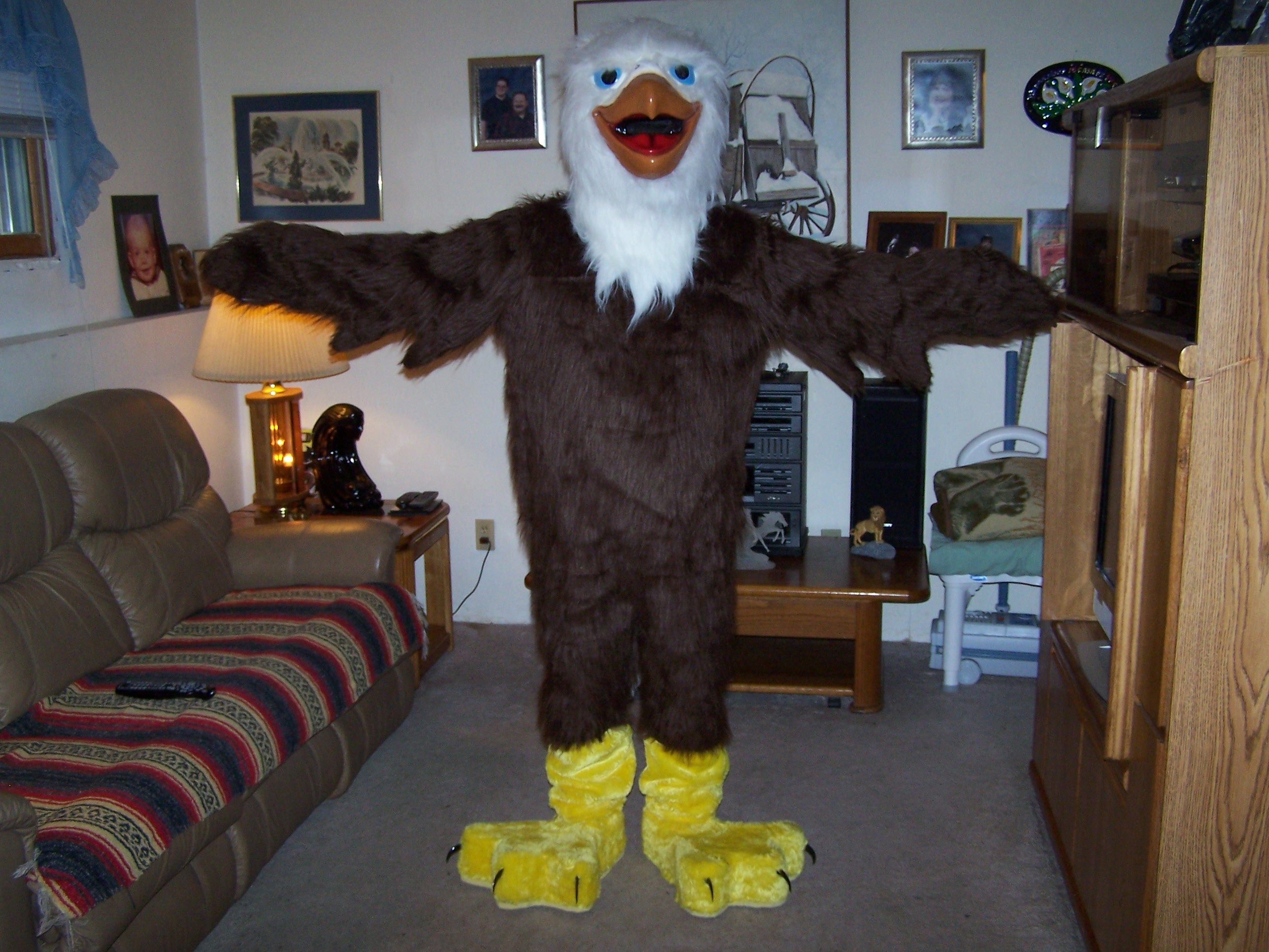 Eagle Mascot Uniform - Made in the USA