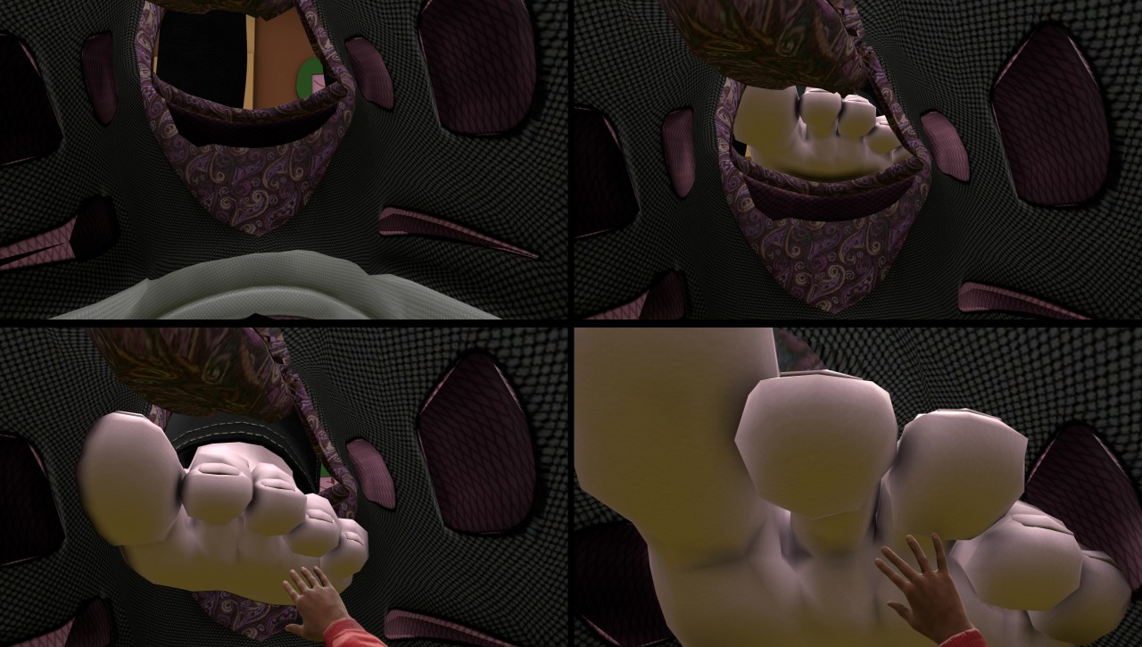 Giantess inshoe pov