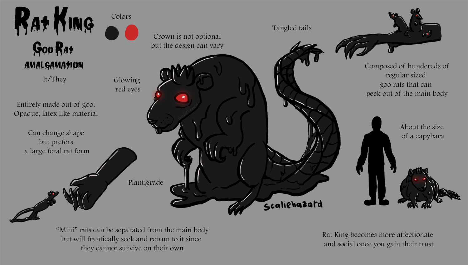 Rat King Reference Sheet by Scaliehazard -- Fur Affinity [dot] net