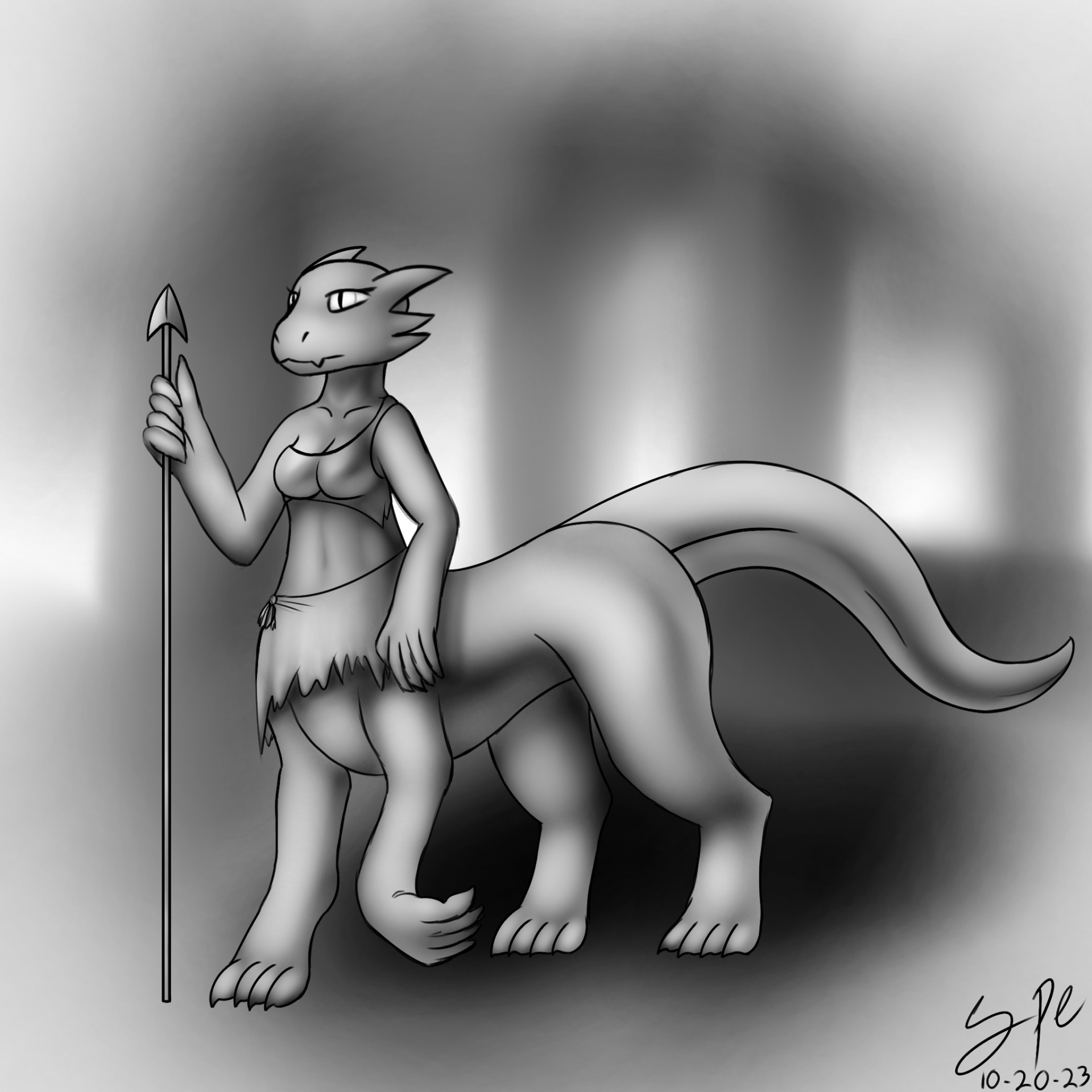 Boldtober Day 10 - Centaur by ScalieSpe -- Fur Affinity [dot] net