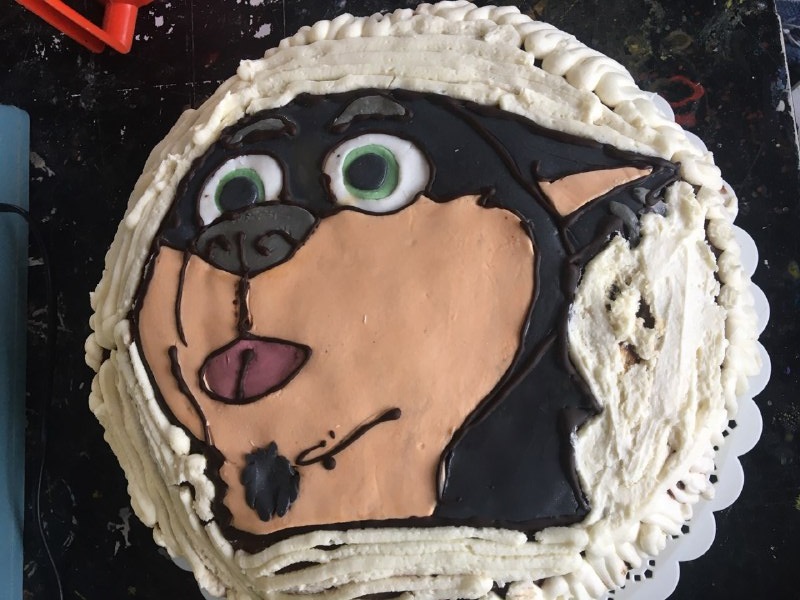 Wolf cake | Wolf cake, Cake designs for boy, Cowgirl cakes