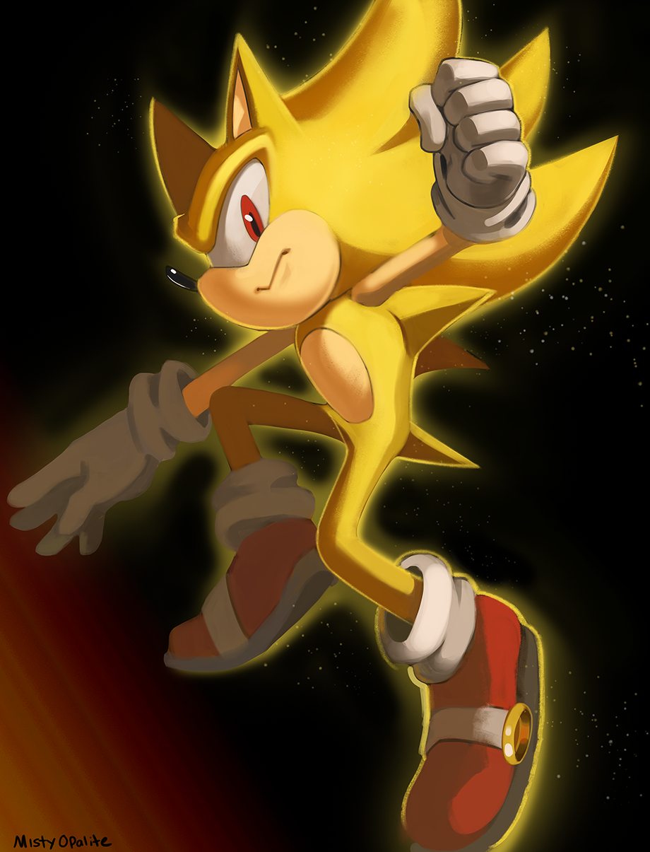 Super Sonic Background by ravingshadow -- Fur Affinity [dot] net