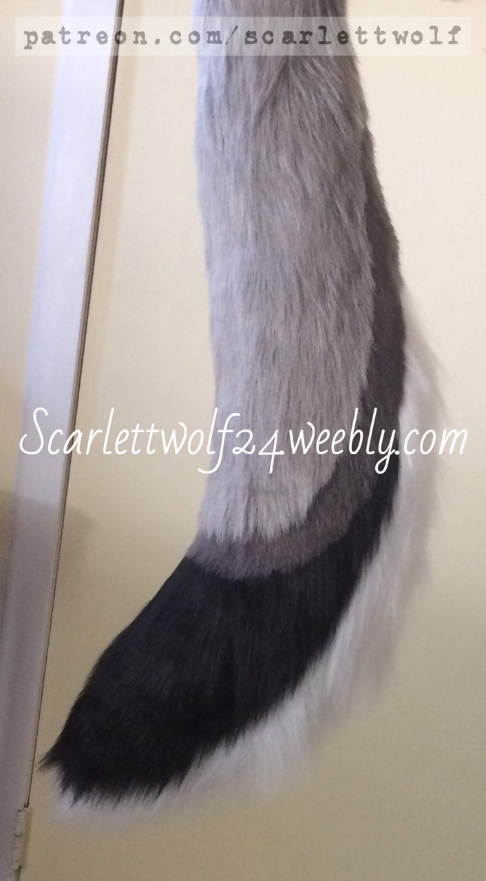 I made a Fursuit Tail! (With a lot of help haha) by ScarlettWolf24