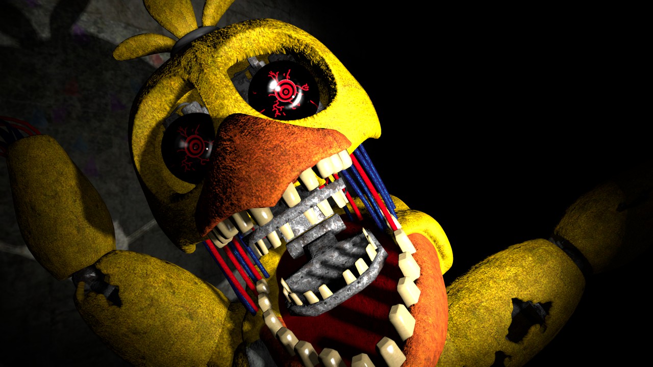 Withered FNaF 1 Chica by Maxthecutedoggo -- Fur Affinity [dot] net