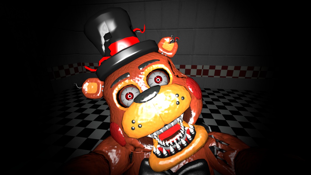 Withered Foxy Jumpscare by SCH01 -- Fur Affinity [dot] net