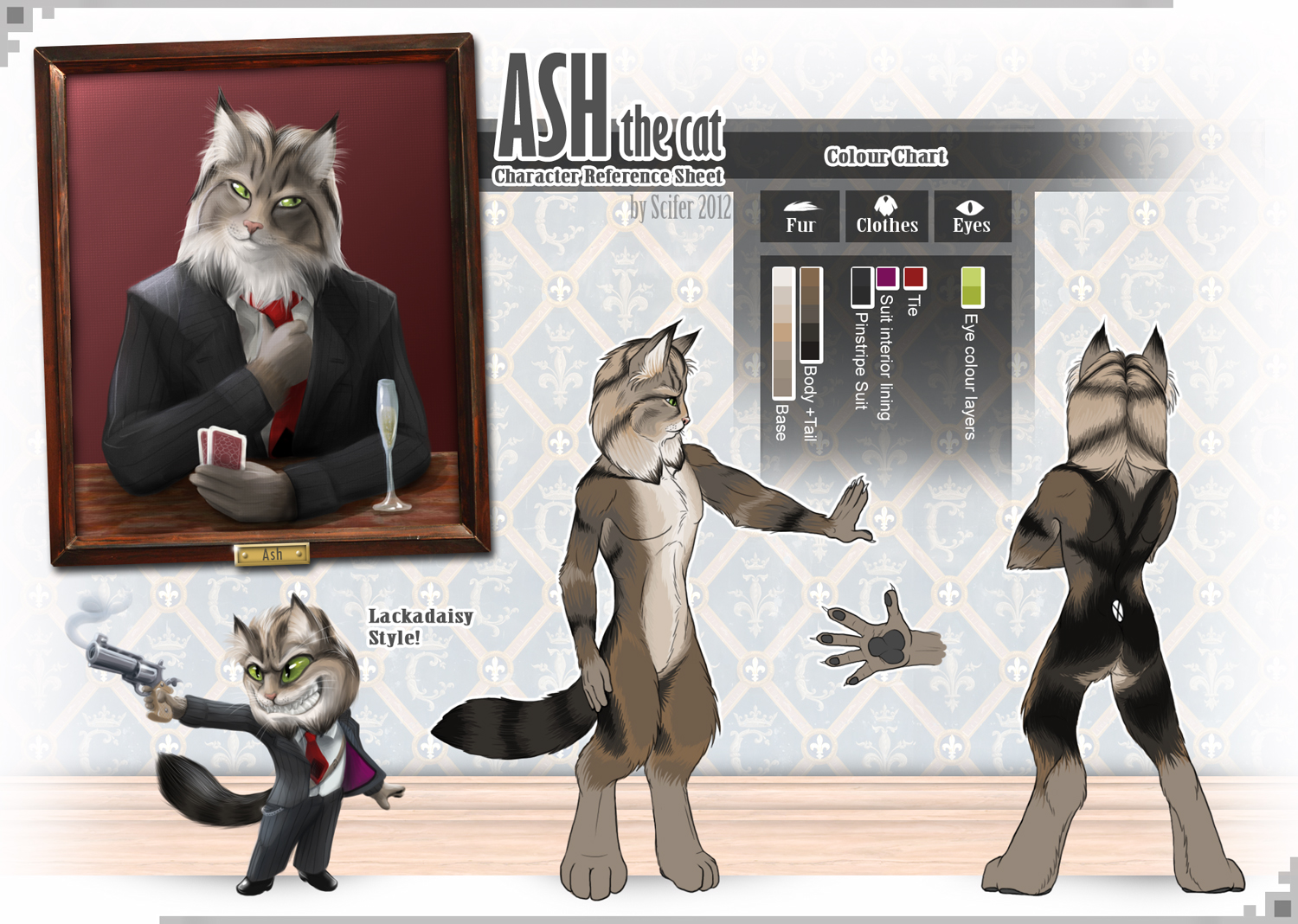 Commission Cat Full Reference Sheet (Download Now) 