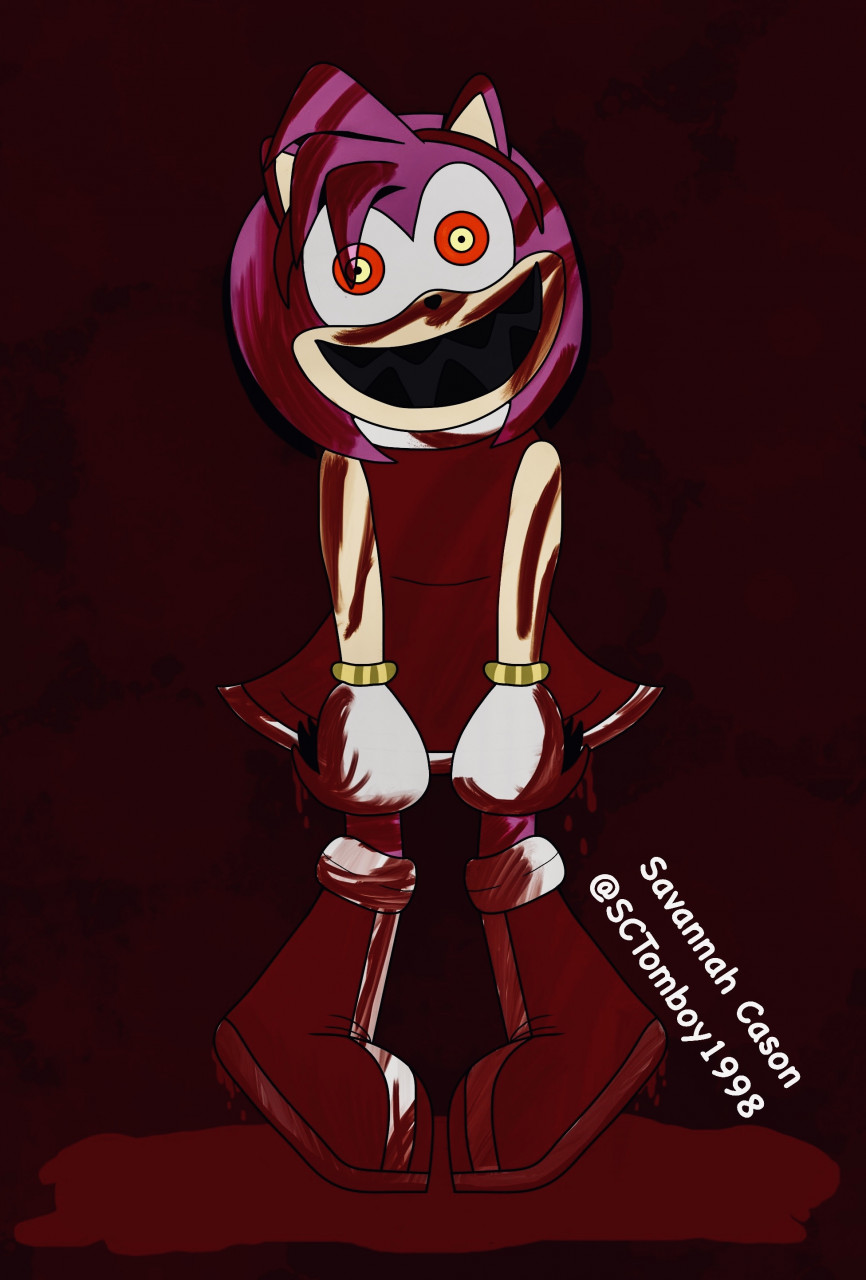 Possessed Amy Rose by SCMalletGirl -- Fur Affinity [dot] net