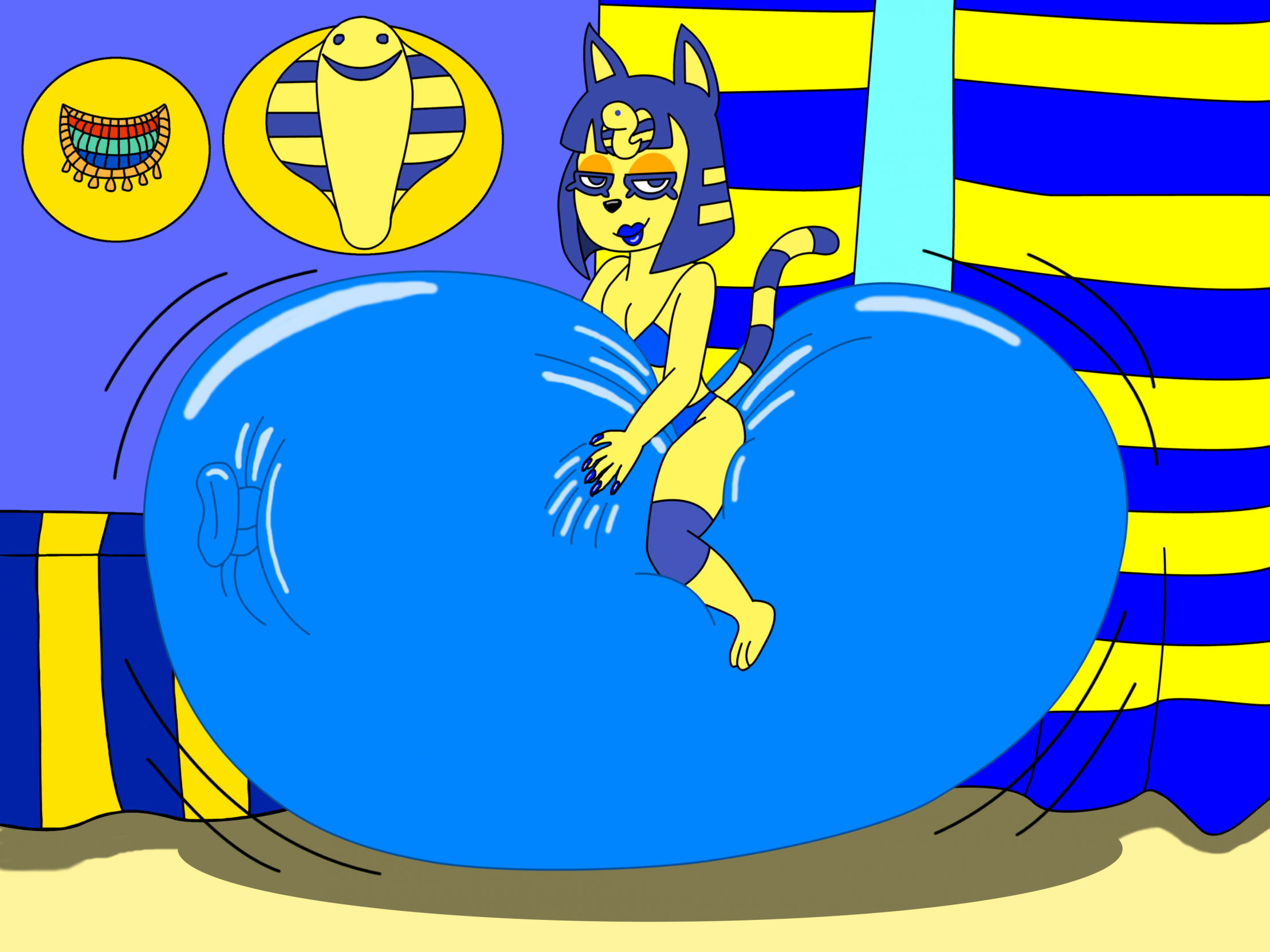 Ankha riding
