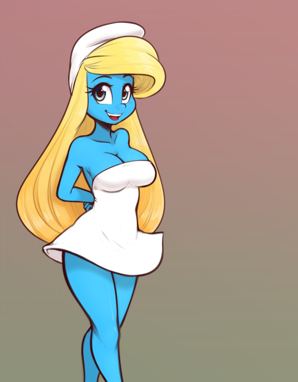 Doodle - Smurfette by ScorpDK -- Fur Affinity [dot] net