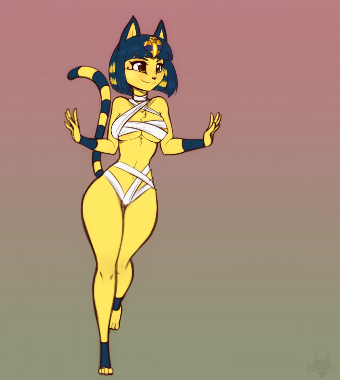 Doodle - Ankha by ScorpDK -- Fur Affinity [dot] net