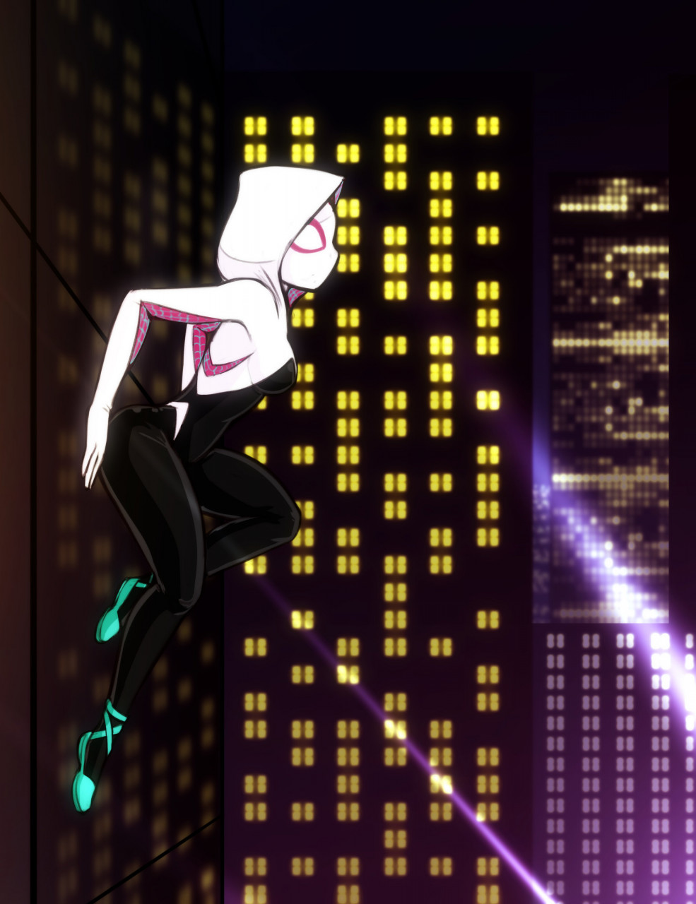 Spider Gwen by ScorpDK -- Fur Affinity [dot] net