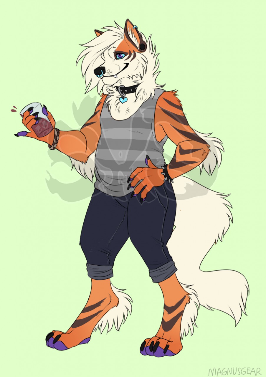 Arcanine anthro