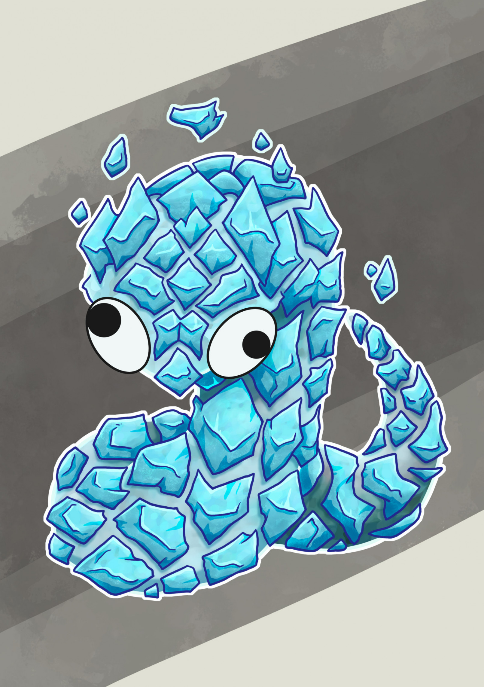 MTG Fractal Token by Scotik_Productions -- Fur Affinity [dot] net