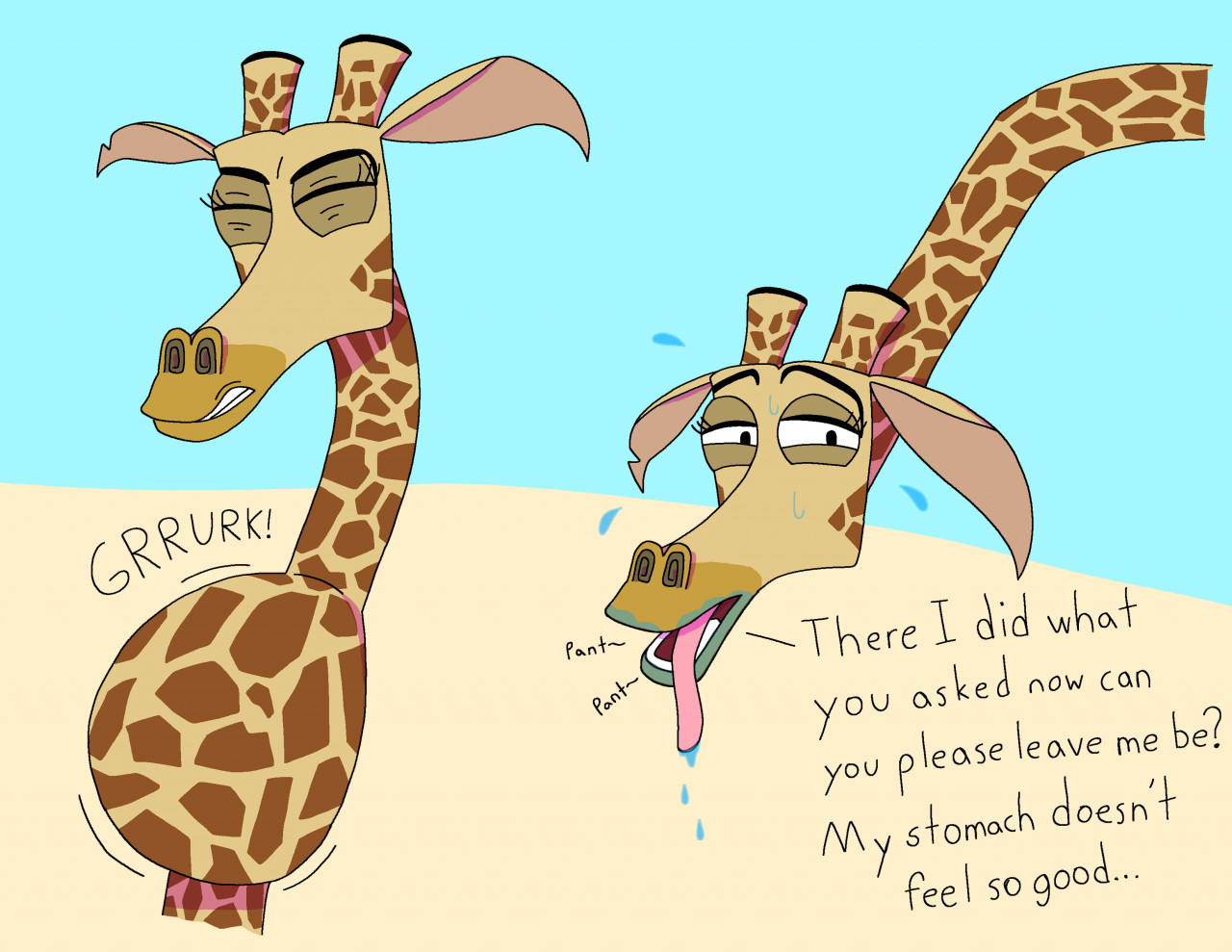 Giraffe vore
