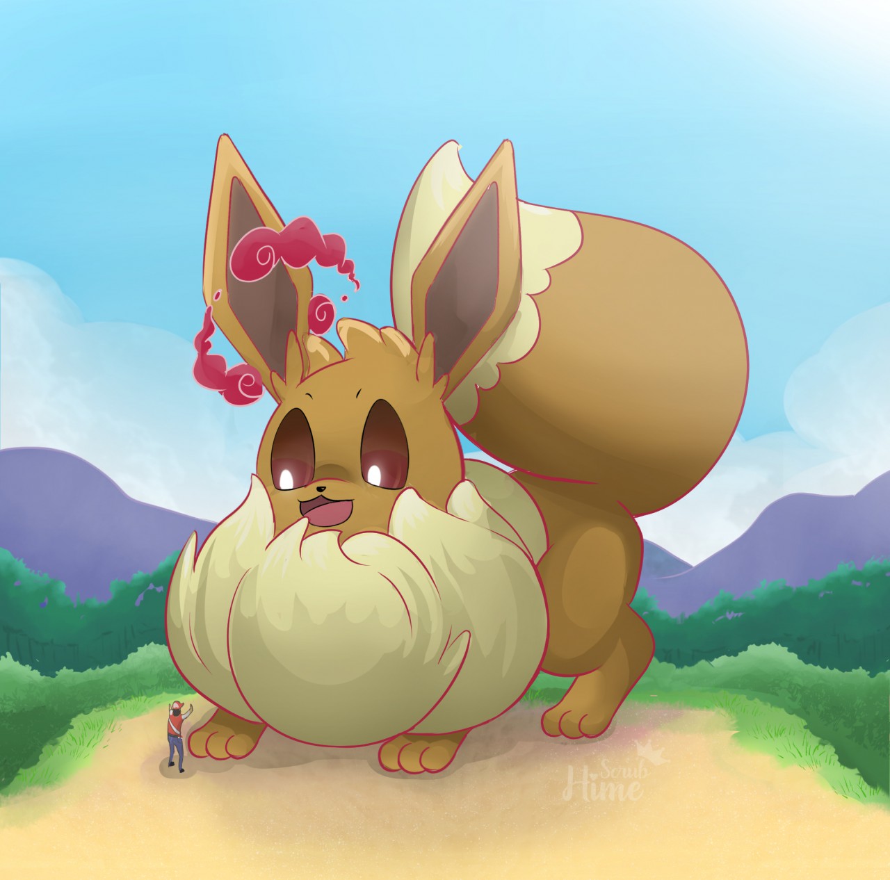 Eevee and ginger