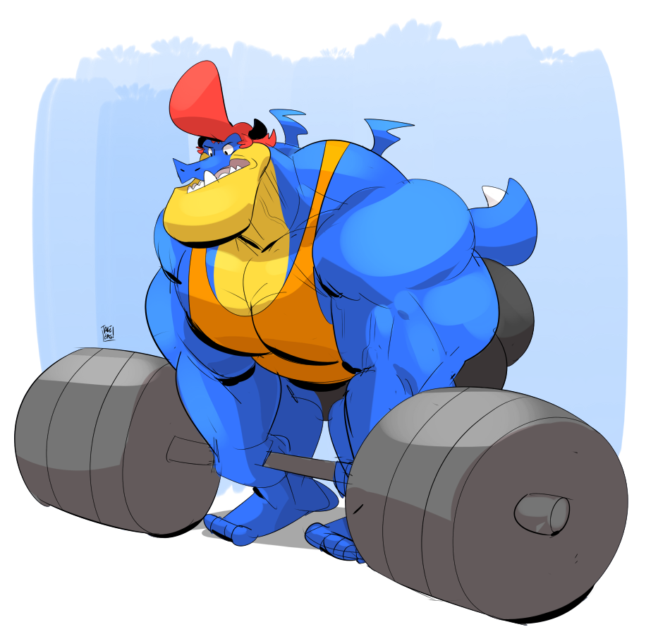 GETTING SWOLE by ScrublordMan -- Fur Affinity [dot] net
