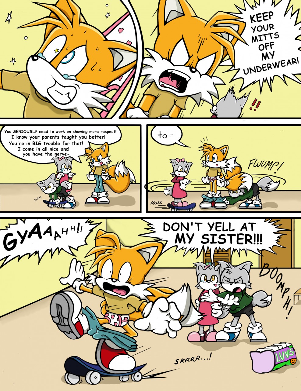 Tails the babysitter page 3 of 10 by sdcharm fur affinity dot net