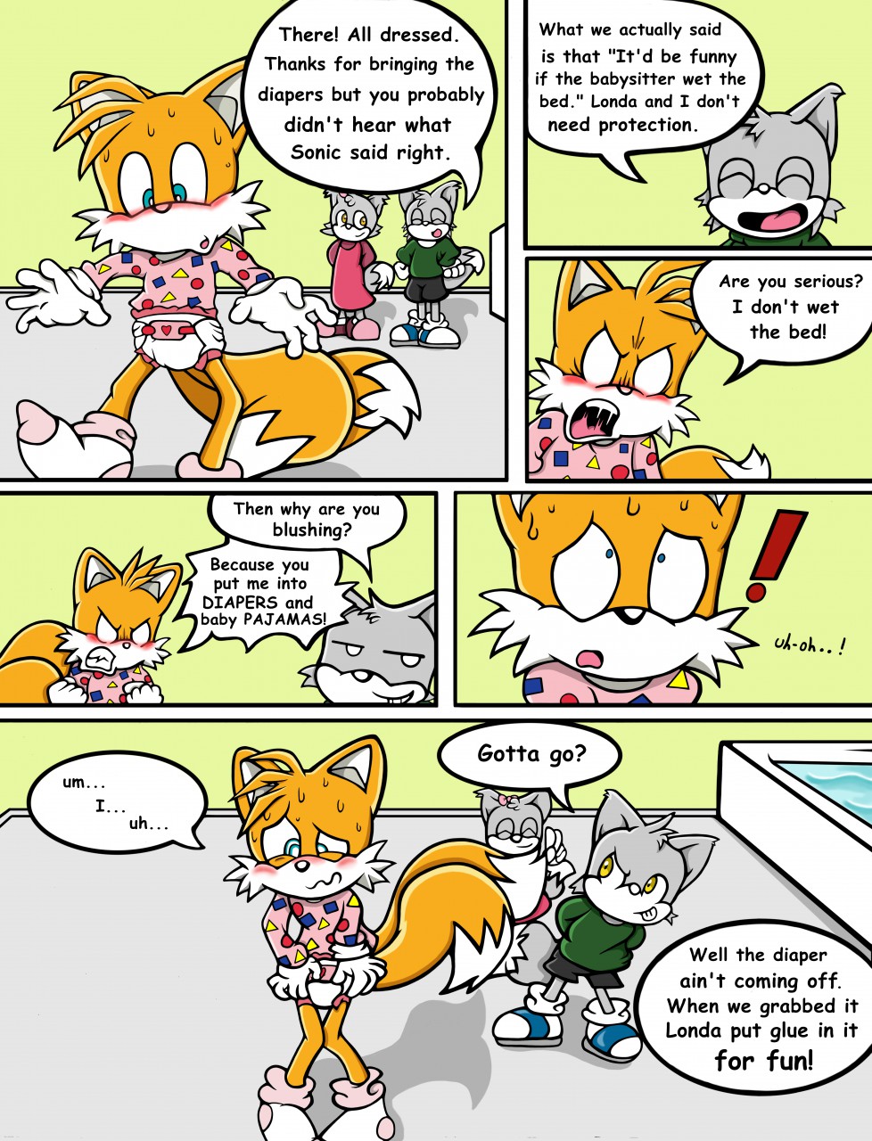 Tails the Babysitter! 