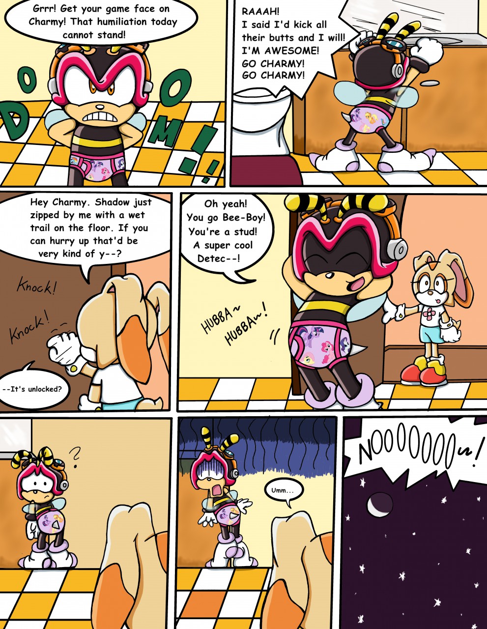 Sonic Survivor Island - Page 54: Early Morning Taunting by SDCharm -- Fur  Affinity [dot] net