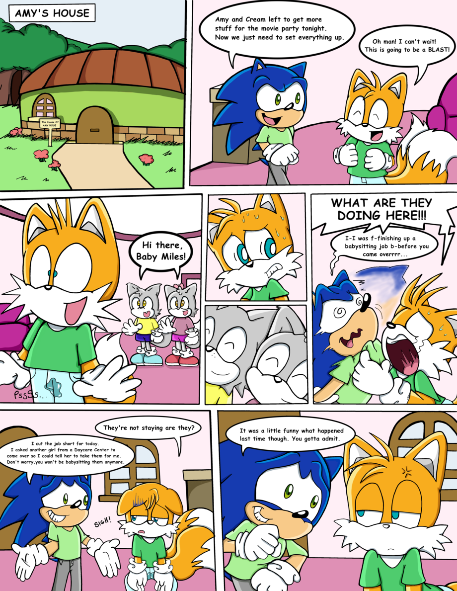 Tails the Babysitter II - Page 2 of 11. 