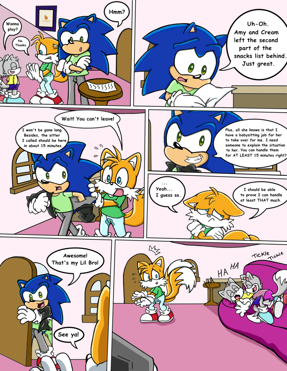 Tails the Babysitter II - Page 3 of 11. 