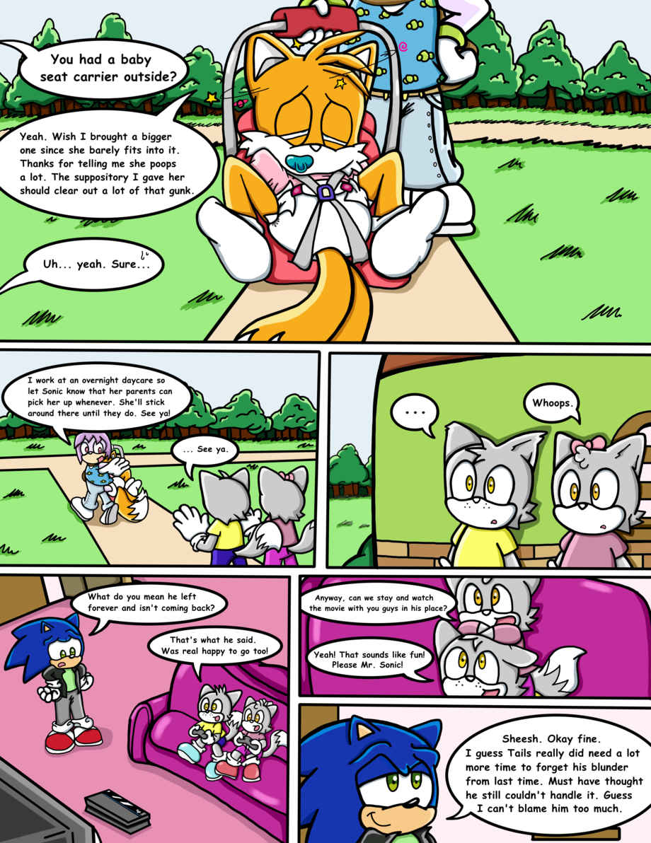 Tails the Babysitter II - Page 10 of 11. 