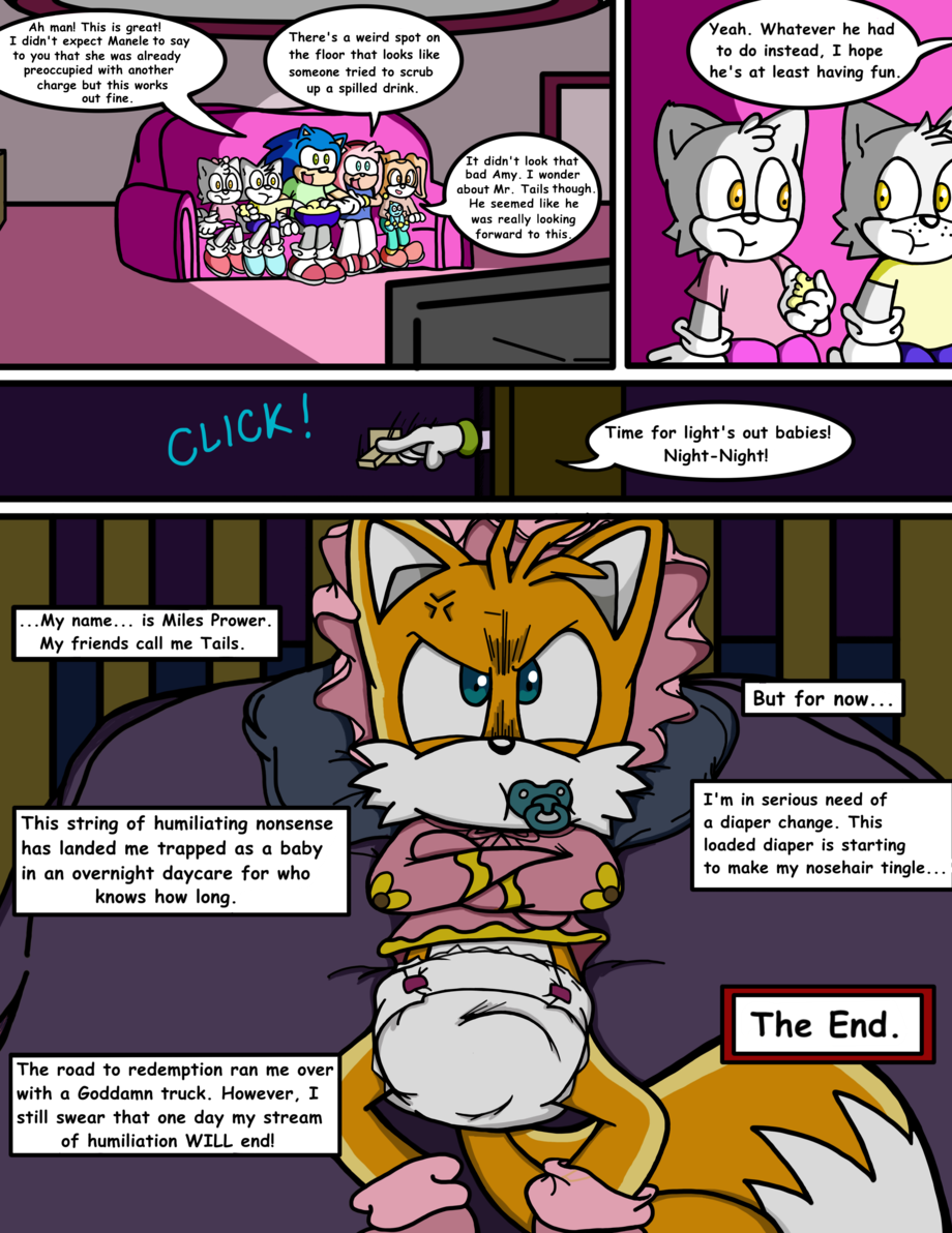Tails the Babysitter II - Page 11 of 11. 