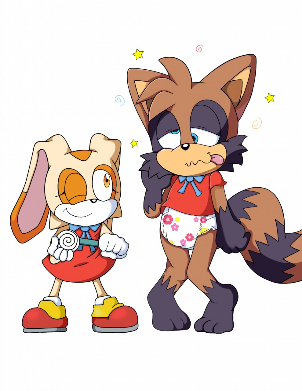 Sonic and Tails by yoshiwoshipower99 -- Fur Affinity [dot] net