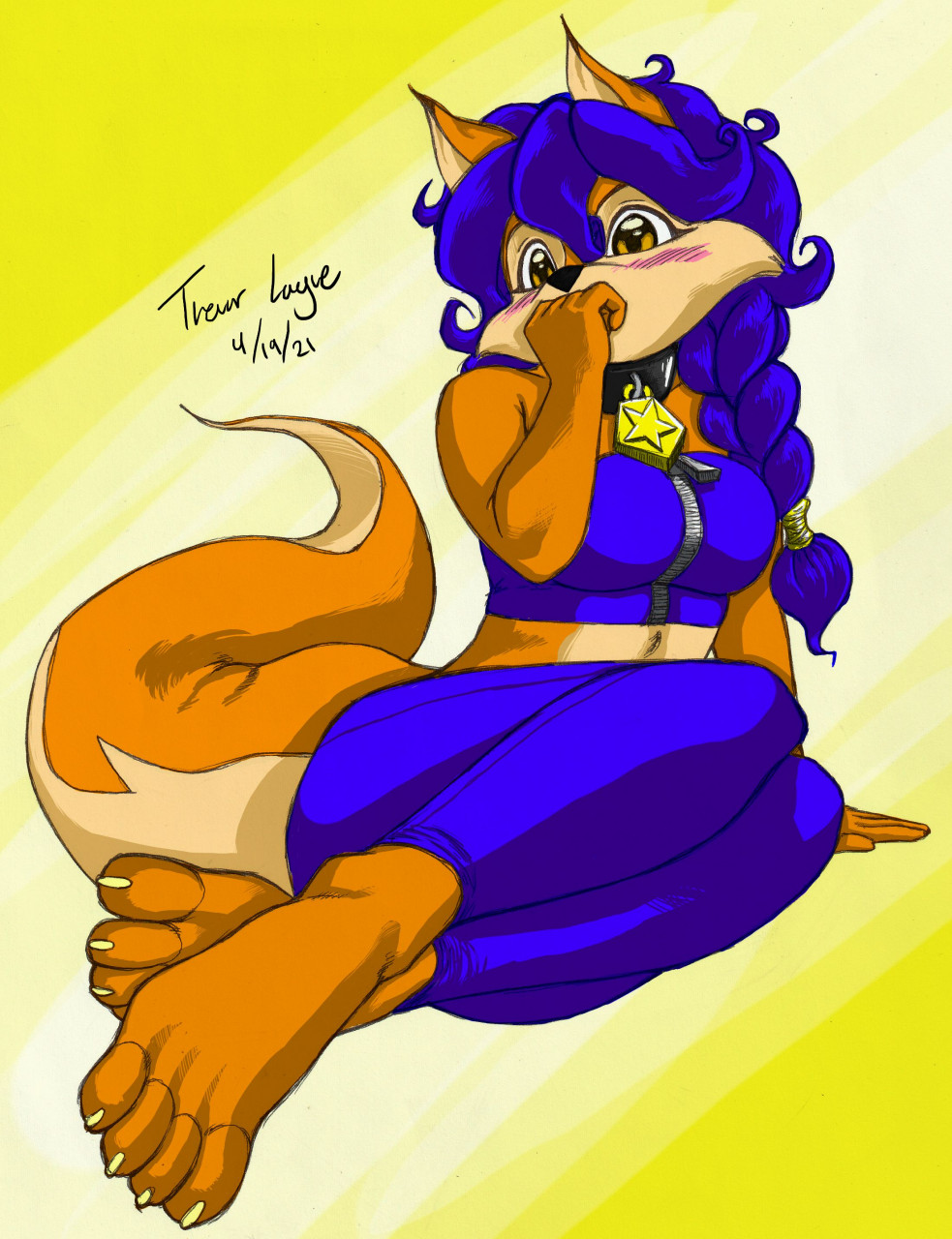 Cute Carmelita by SDTeddybear -- Fur Affinity [dot] net