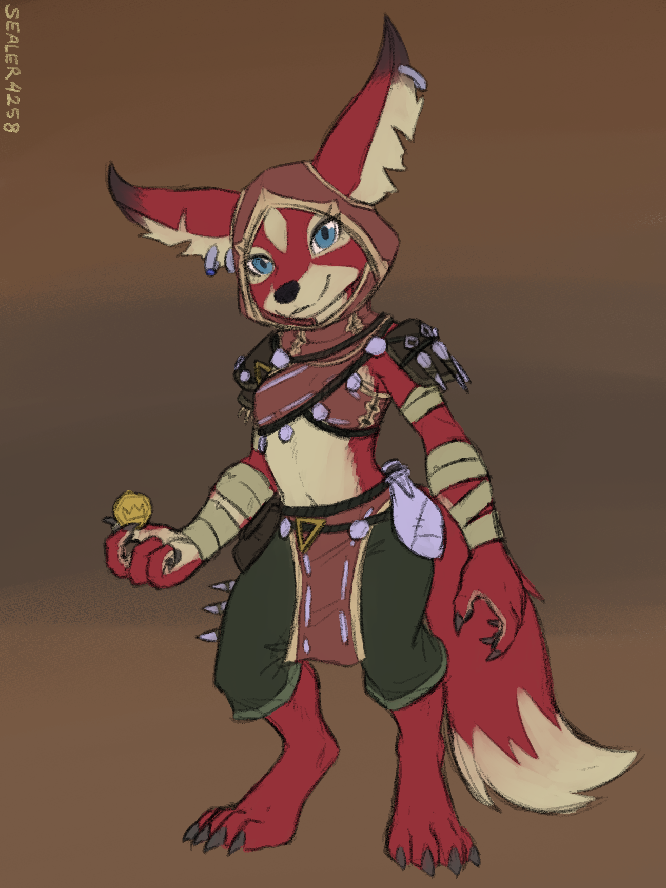 Vulpera by sealer4258 -- Fur Affinity [dot] net