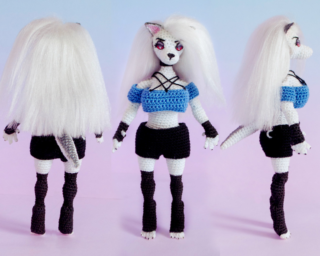 Loona wolf plush by sedfatdoll Fur Affinity dot net