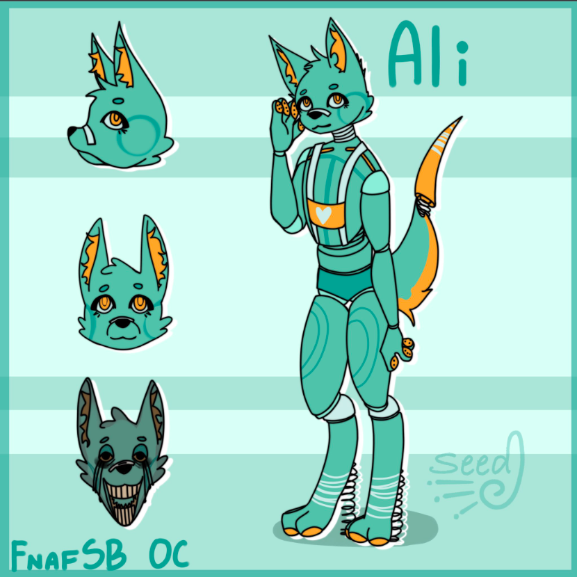 FNAF:SB OC  ALI by seed3y -- Fur Affinity [dot] net