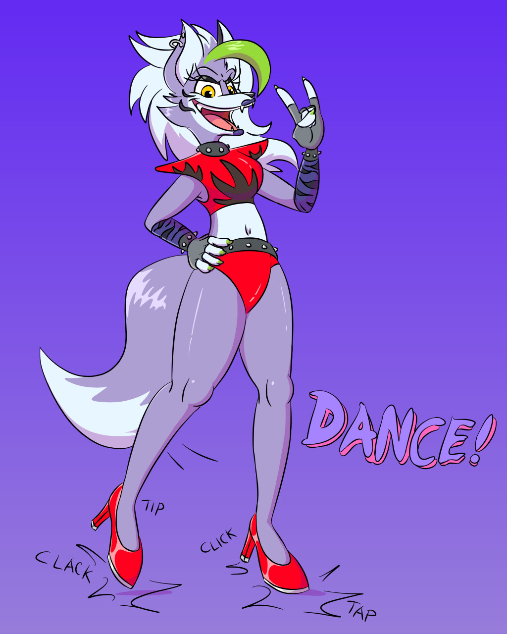 Tap Dancing Roxanne! 