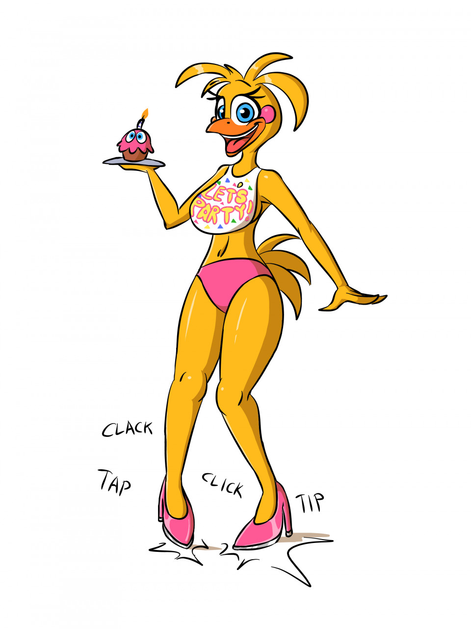 Commission - Tap Dancing Toy Chica by Sega-HTF -- Fur Affinity [dot] net